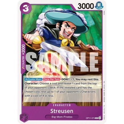 Streusen (OP11-074) - A Fist of Divine Speed