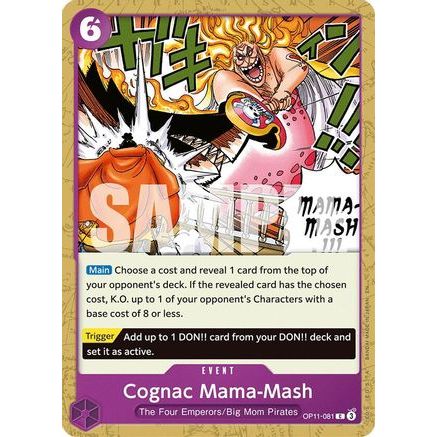 Cognac Mama-Mash (OP11-081) - A Fist of Divine Speed