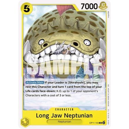 Long-Jaw Neptunian (OP11-103) - A Fist of Divine Speed