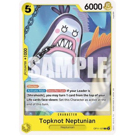 Topknot Neptunian (OP11-107) - A Fist of Divine Speed