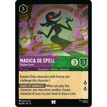 Magica De Spell - Shadow Form (66/204) - Reign of Jafar