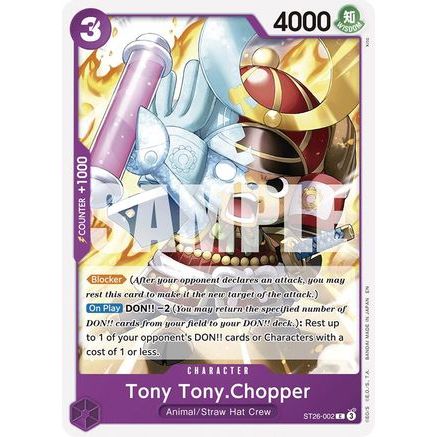 Tony Tony.Chopper (ST26-002) - Starter Deck 26: PURPLE/BLACK Monkey.D.Luffy
