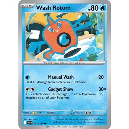 Wash Rotom 61 - SV10 Destined Rivals