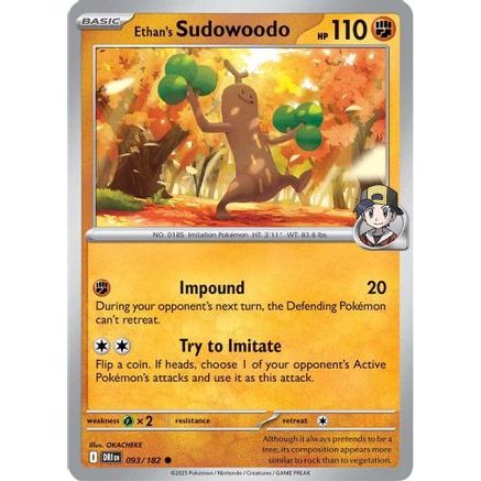 Ethan's Sudowoodo 93 - SV10 Destined Rivals