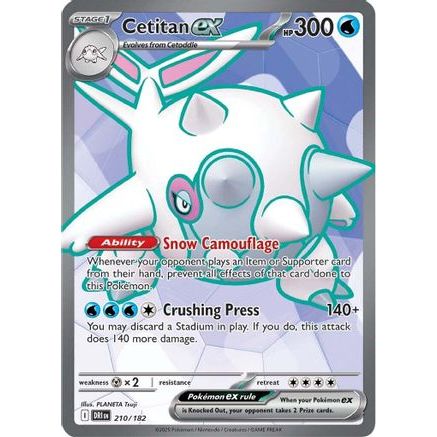 Cetitan ex - 210/182 210 - SV10 Destined Rivals Holofoil