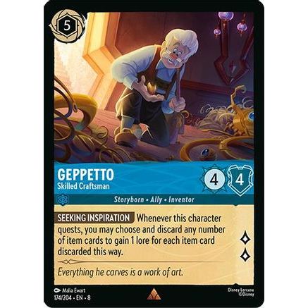 Geppetto – Skilled Craftsman (174/204) - Reign of Jafar