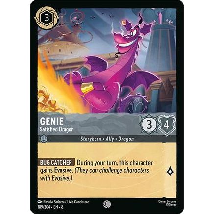 Genie - Satisfied Dragon (189/204) - Reign of Jafar
