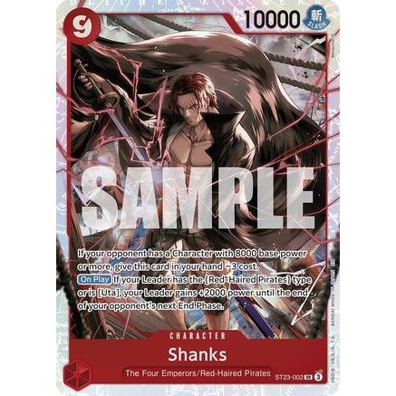 Shanks (002) (ST23-002) - Starter Deck 23: RED Shanks Foil