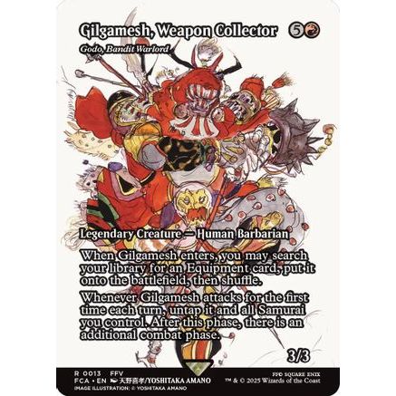 Gilgamesh, Weapon Collector - Godo, Bandit Warlord (Showcase) (FCA-013) - FINAL FANTASY: Through the Ages