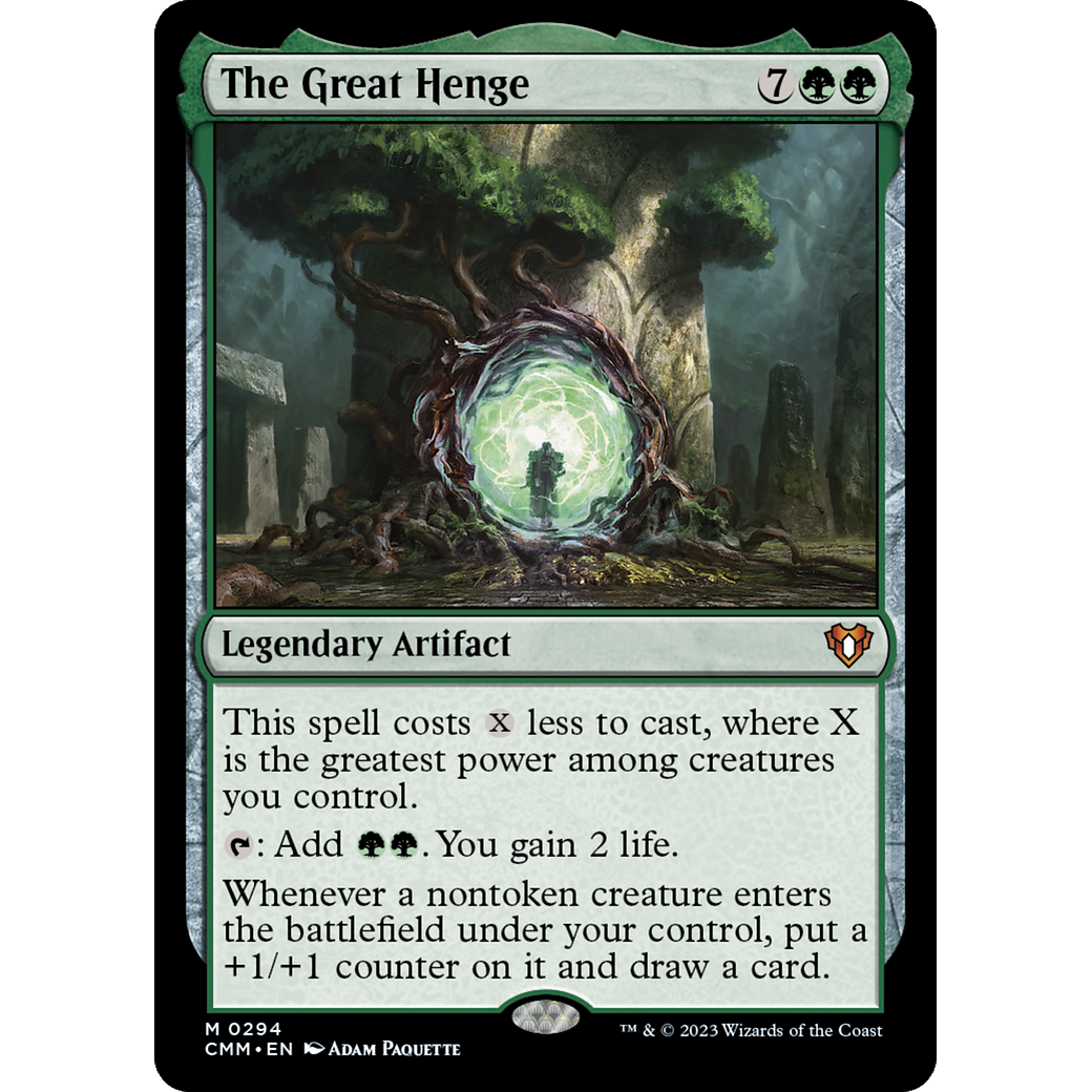 The Great Henge (CMM-294) - Commander Masters