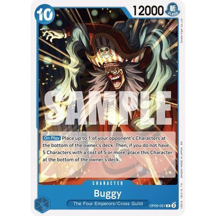 Buggy (Reprint) (OP09-051) - Starter Deck 25: BLUE Buggy