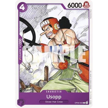 Usopp (Reprint) (OP09-063) - Starter Deck 26: PURPLE/BLACK Monkey.D.Luffy
