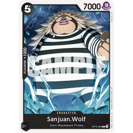 Sanjuan.Wolf (Reprint) (OP10-084) - Starter Deck 27: BLACK Marshall.D.Teach