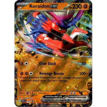 Koraidon ex - 197 197 - SV Scarlet & Violet Promo Cards Holofoil