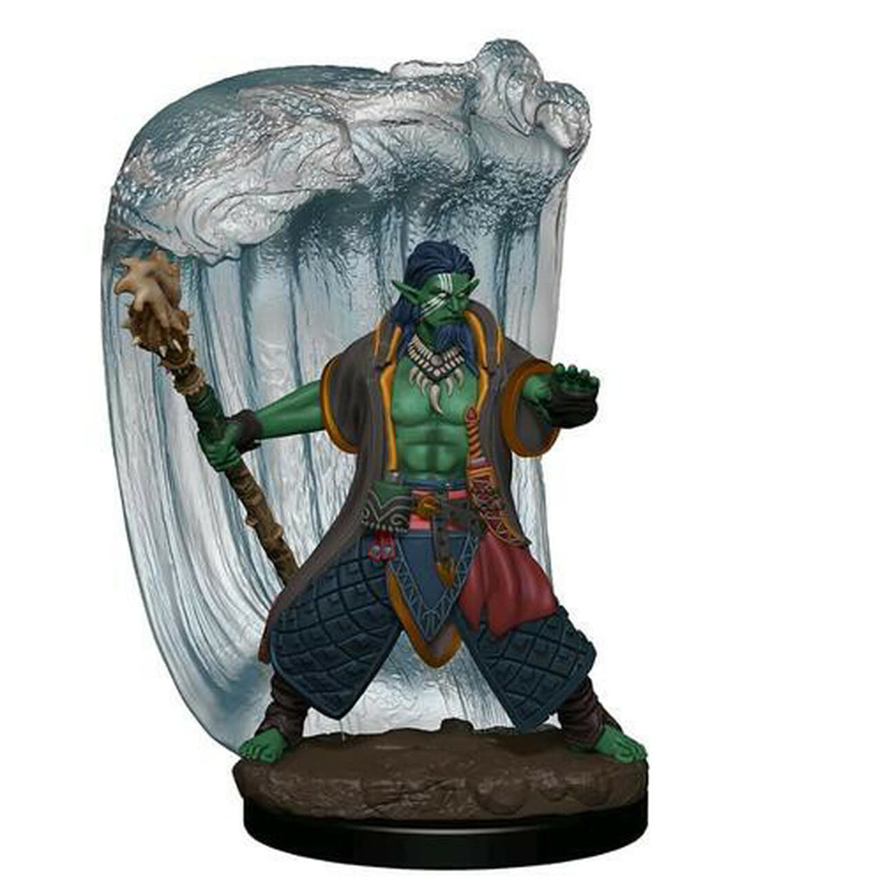 Male Water Genasi Druid Premium Miniature