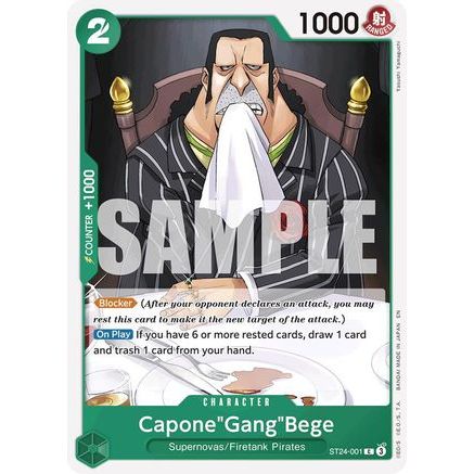 Capone"Gang"Bege (ST24-001) - Starter Deck 24: GREEN Jewelry Bonney