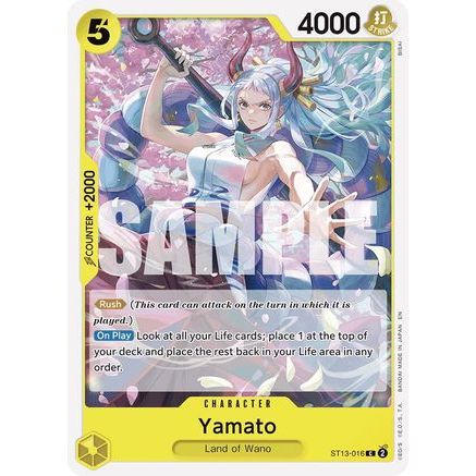 Yamato (Reprint) (ST13-016) - Starter Deck 28: GREEN/YELLOW Yamato