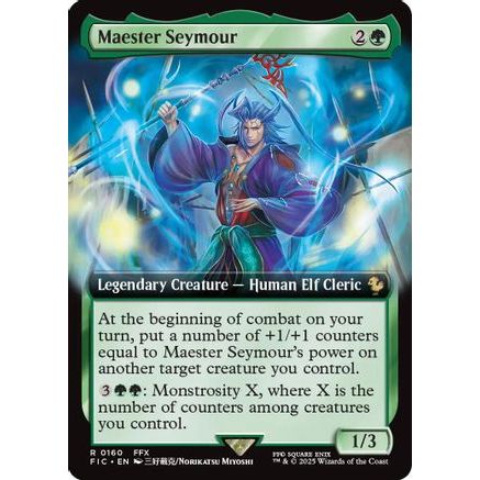 Maester Seymour (Extended Art) (FIC-160) - Commander: FINAL FANTASY Foil