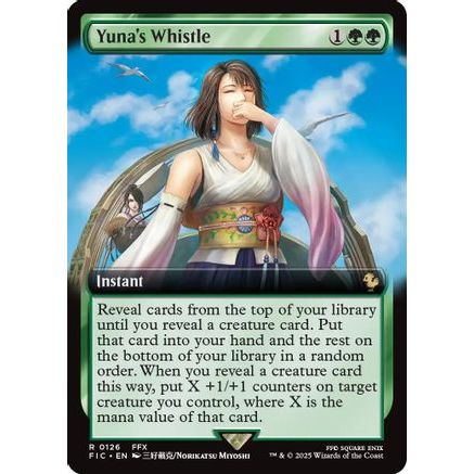 Yuna's Whistle (Extended Art) (FIC-126) - Commander: FINAL FANTASY