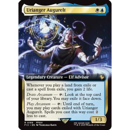 Urianger Augurelt (Extended Art) (FIC-189) - Commander: FINAL FANTASY