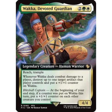 Wakka, Devoted Guardian (Extended Art) (FIC-190) - Commander: FINAL FANTASY