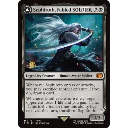 Sephiroth, Fabled SOLDIER (PRE-115) - Prerelease Cards Foil