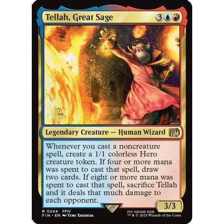 Tellah, Great Sage (PRE-244) - Prerelease Cards Foil