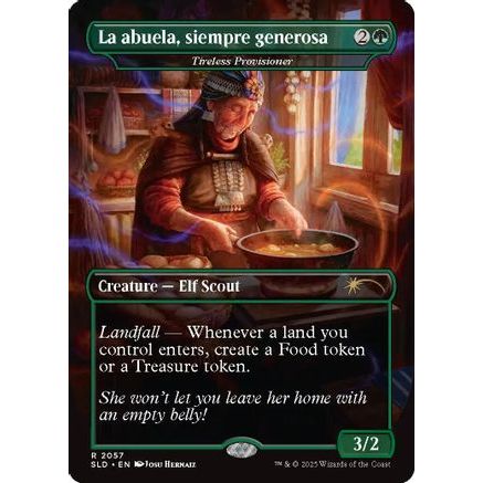 La abuela, siempre generosa - Tireless Provisioner (SLD-2057) - Secret Lair Drop Series