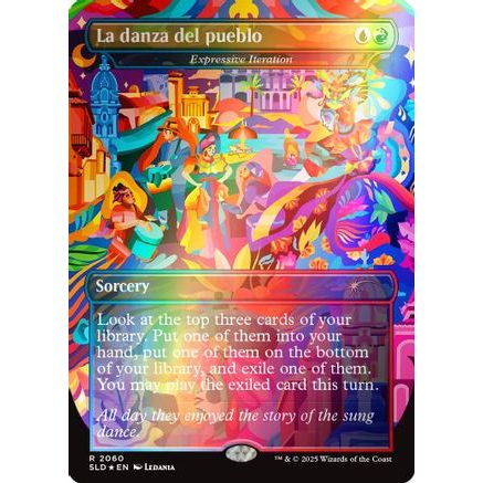 La danza del pueblo - Expressive Iteration (Rainbow Foil) (SLD-2060) - Secret Lair Drop Series Foil