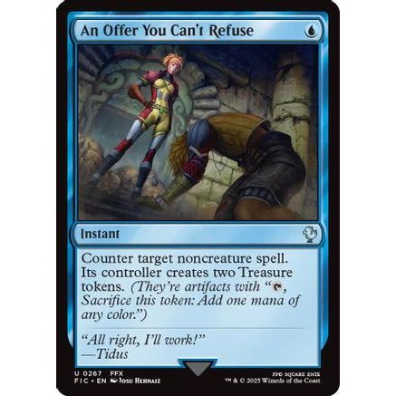 An Offer You Can't Refuse (Surge Foil) (FIC-267) - Commander: FINAL FANTASY Foil