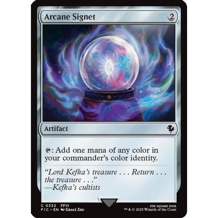Arcane Signet (0332) (Surge Foil) (FIC-332) - Commander: FINAL FANTASY Foil