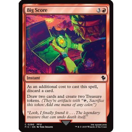 Big Score (Surge Foil) (FIC-290) - Commander: FINAL FANTASY Foil