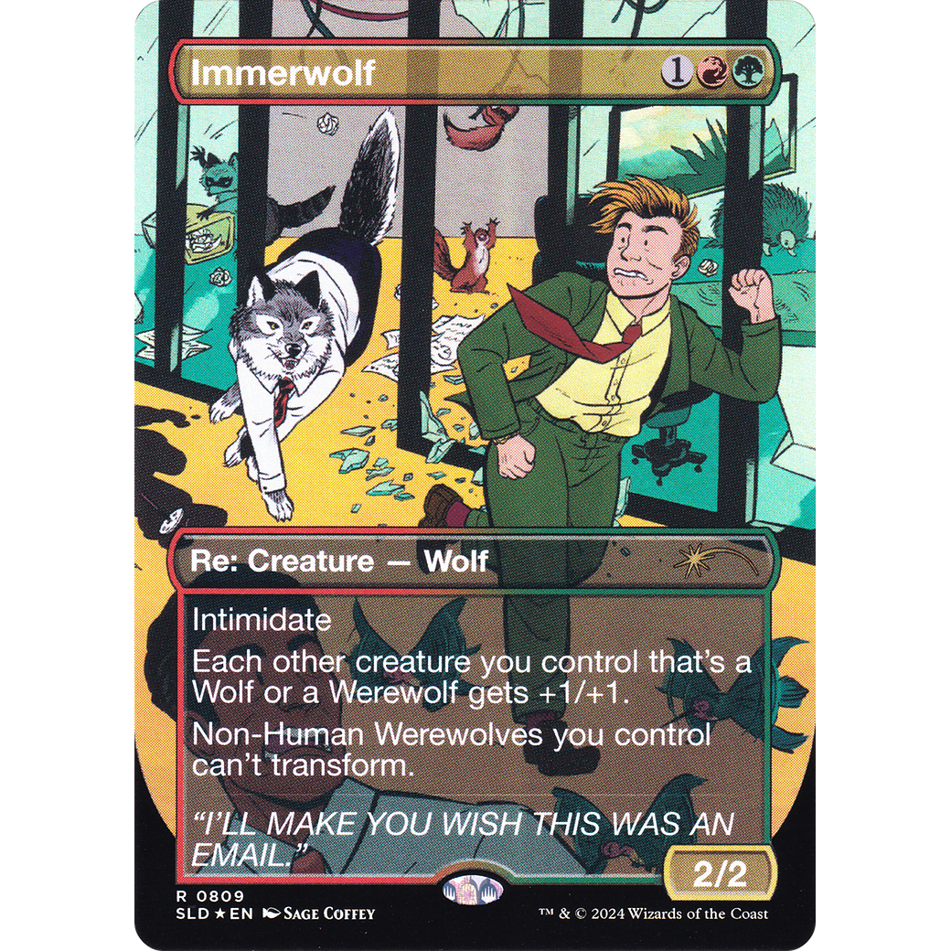 Immerwolf (SLD-809) - Secret Lair Drop (Borderless)