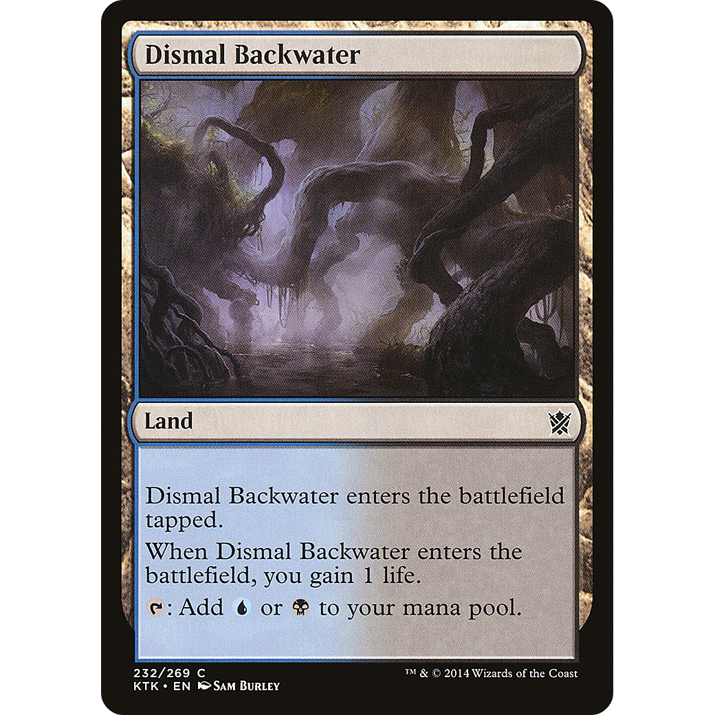 Dismal Backwater (KTK-232) - Khans of Tarkir