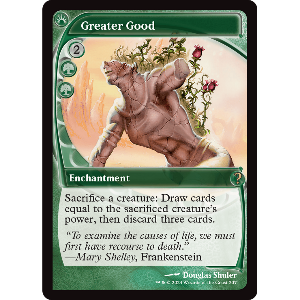 Greater Good (Future Sight) (MB2-207) - Mystery Booster 2 Foil