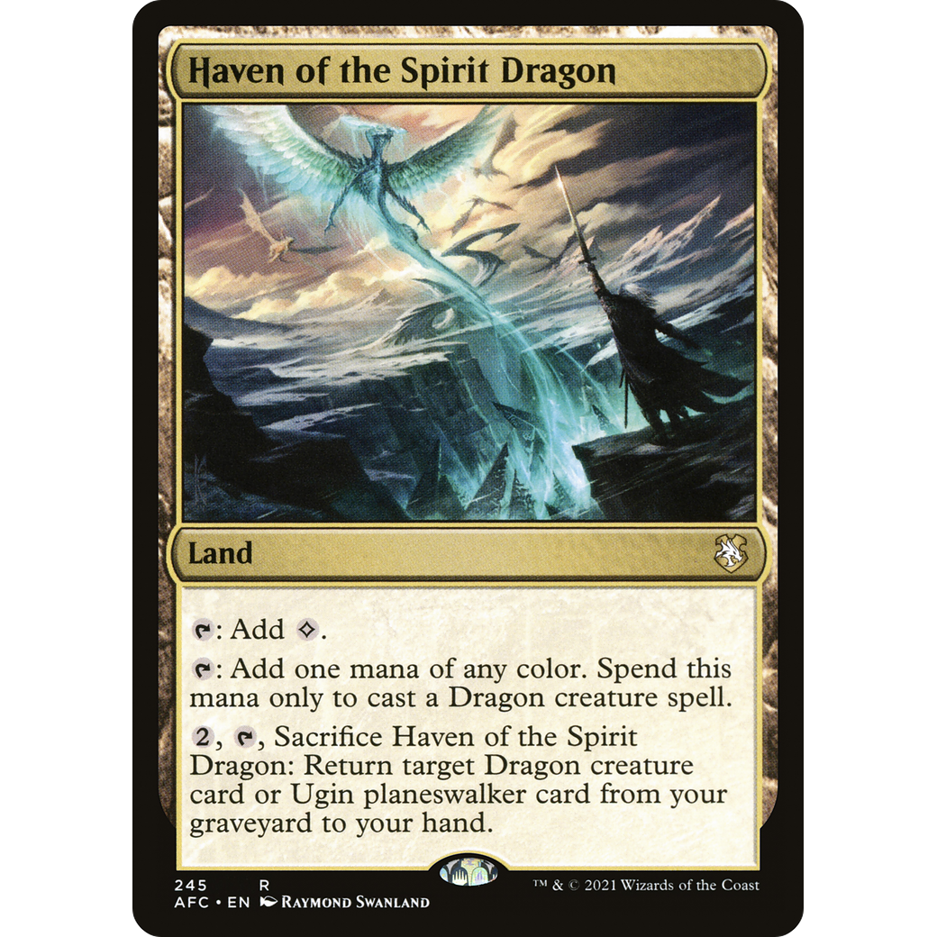 Haven of the Spirit Dragon (AFC-245) - Forgotten Realms Commander