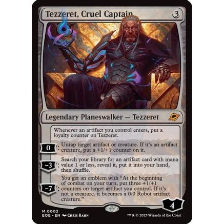 Tezzeret, Cruel Captain (EOE-002) - Edge of Eternities