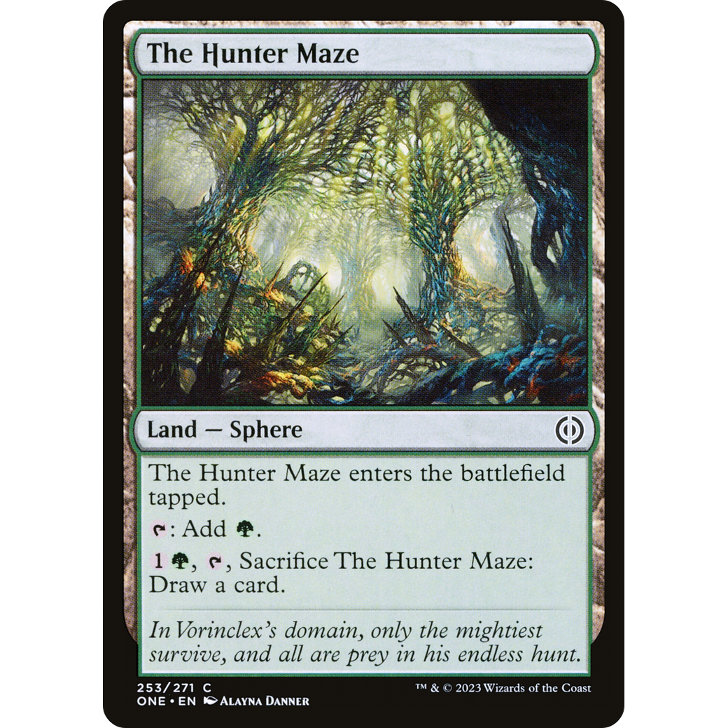 The Hunter Maze (ONE-253) - Phyrexia: All Will Be One