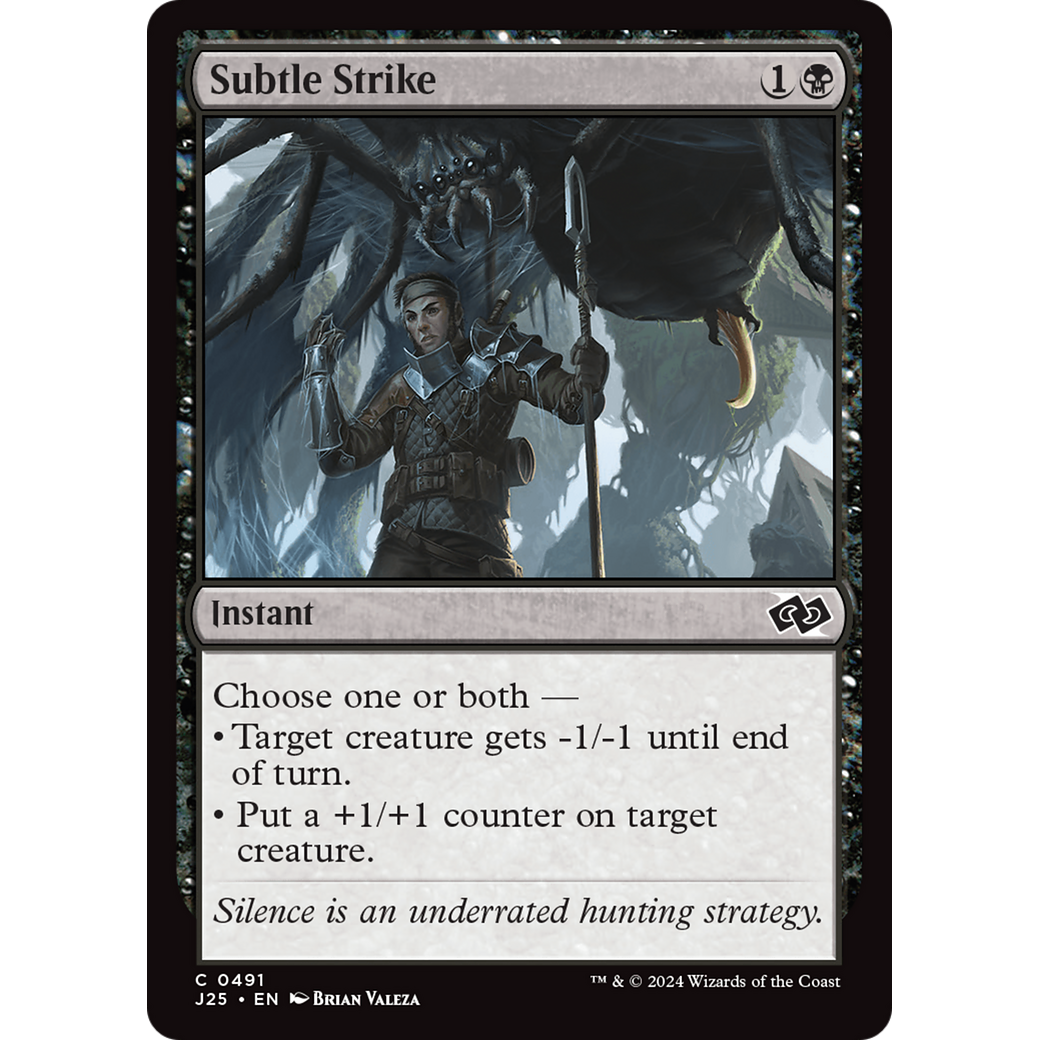 Subtle Strike (J25-491) - Foundations Jumpstart