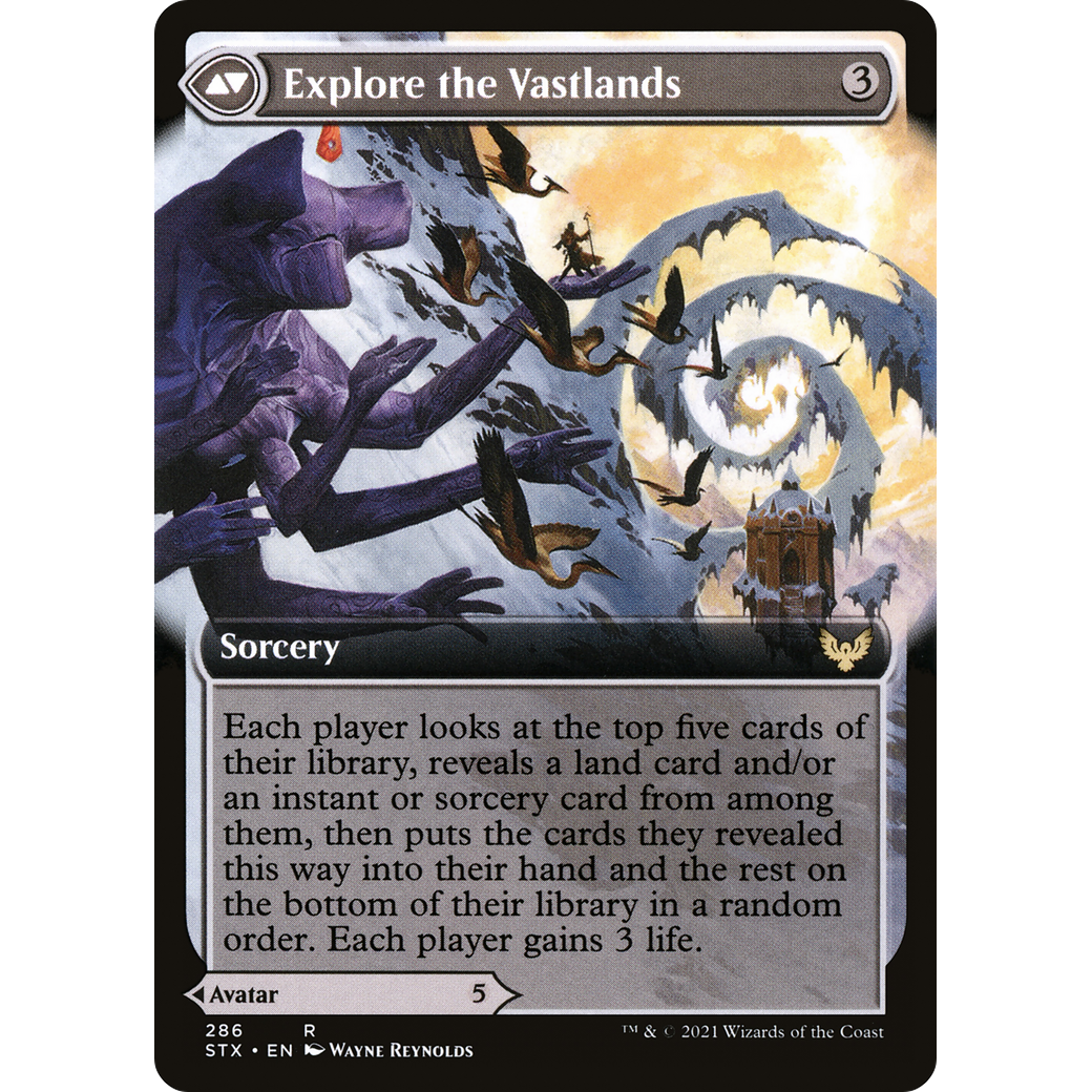 Wandering Archaic (Extended Art) (STX-286) - Strixhaven: School of Mages: (Extended Art) Foil
