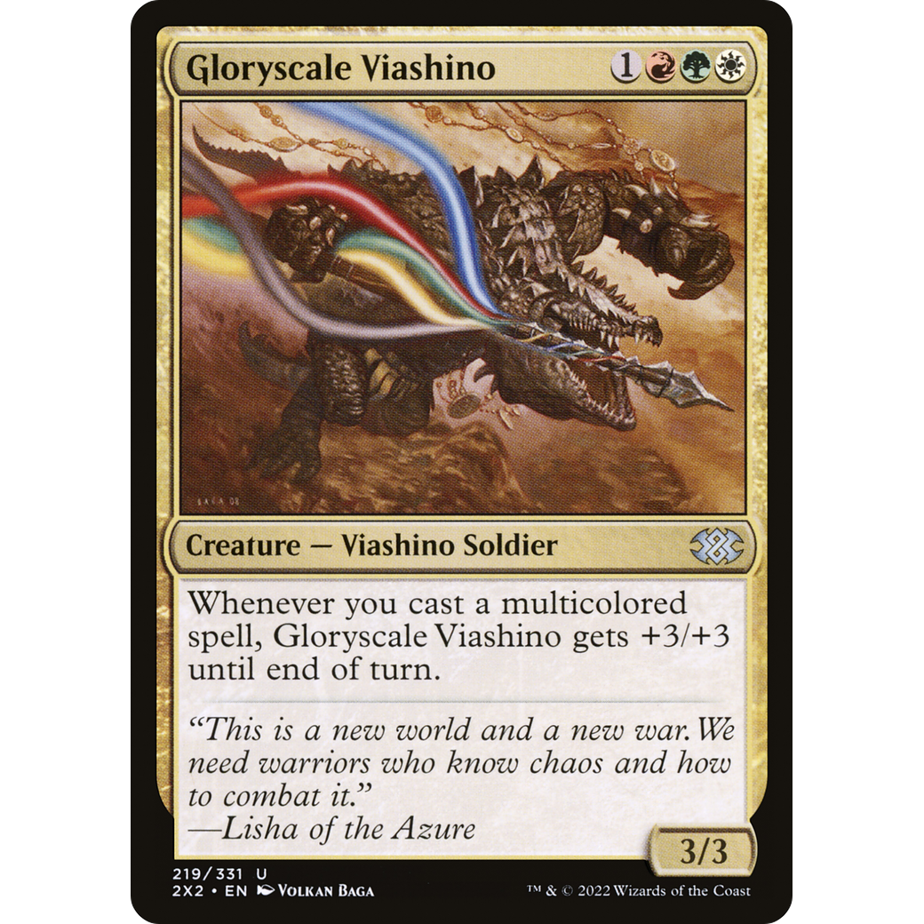Gloryscale Viashino (2X2-219) - Double Masters 2022