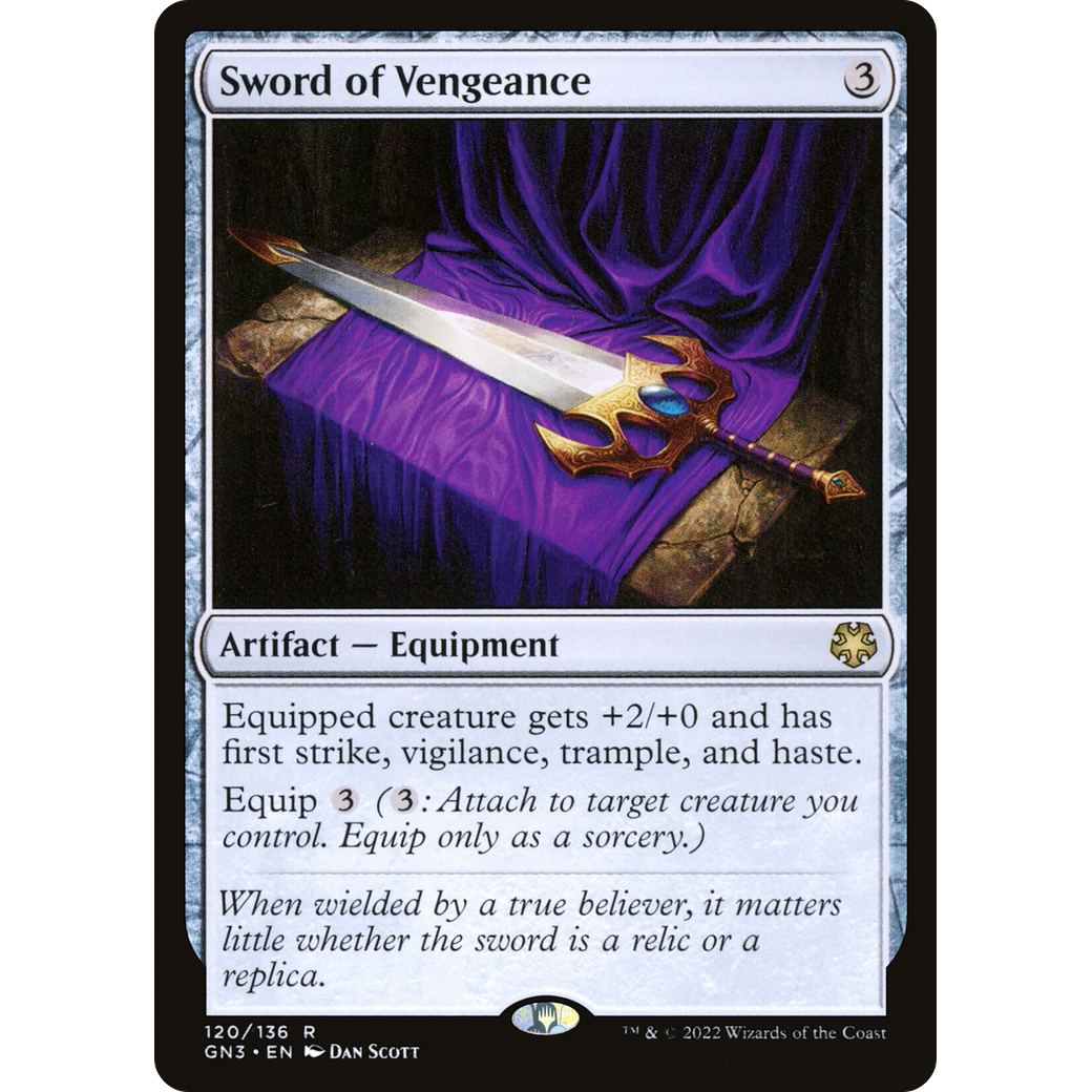 Sword of Vengeance (GN3-120) - Game Night: Free-for-All