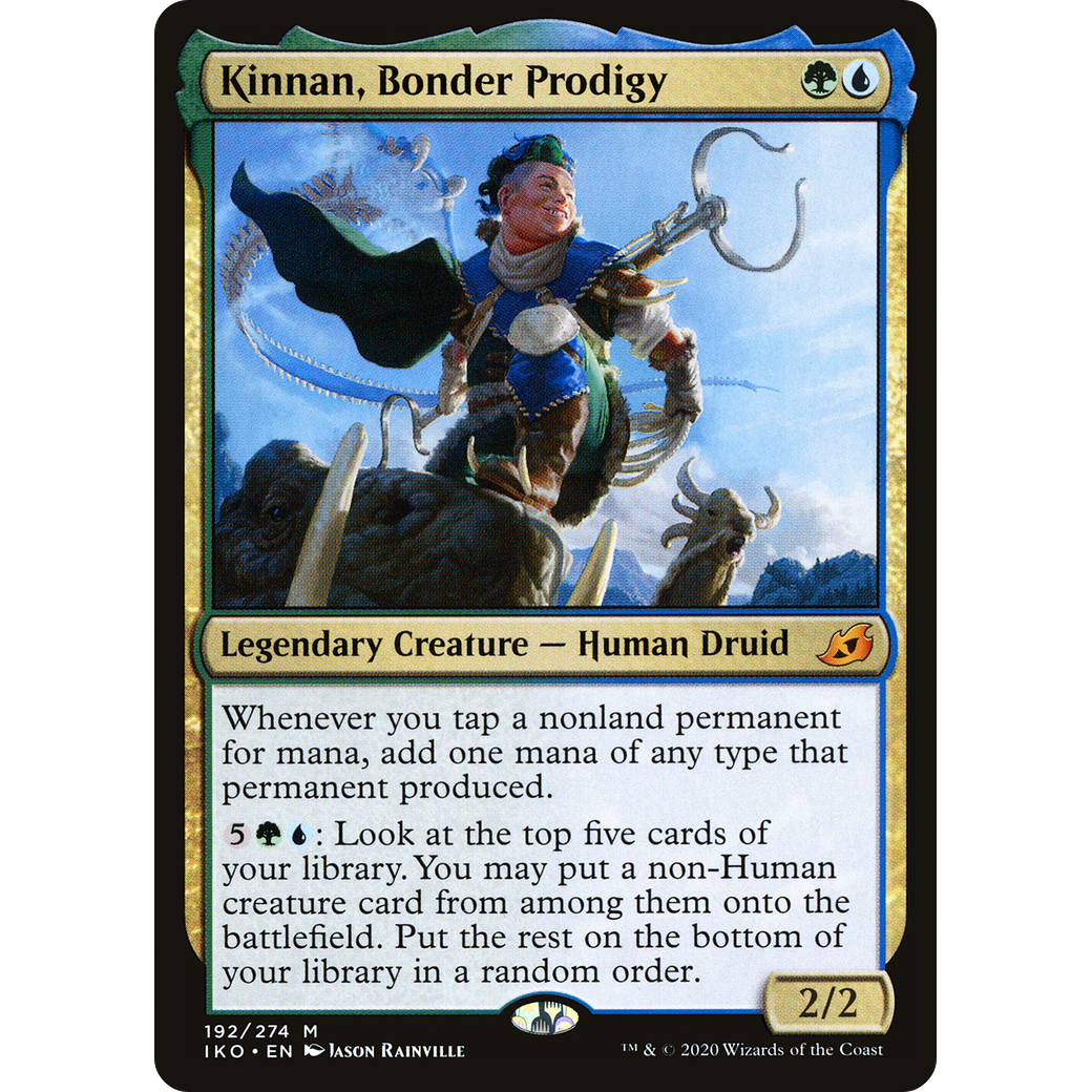 Kinnan, Bonder Prodigy (IKO-192) - Ikoria: Lair of Behemoths