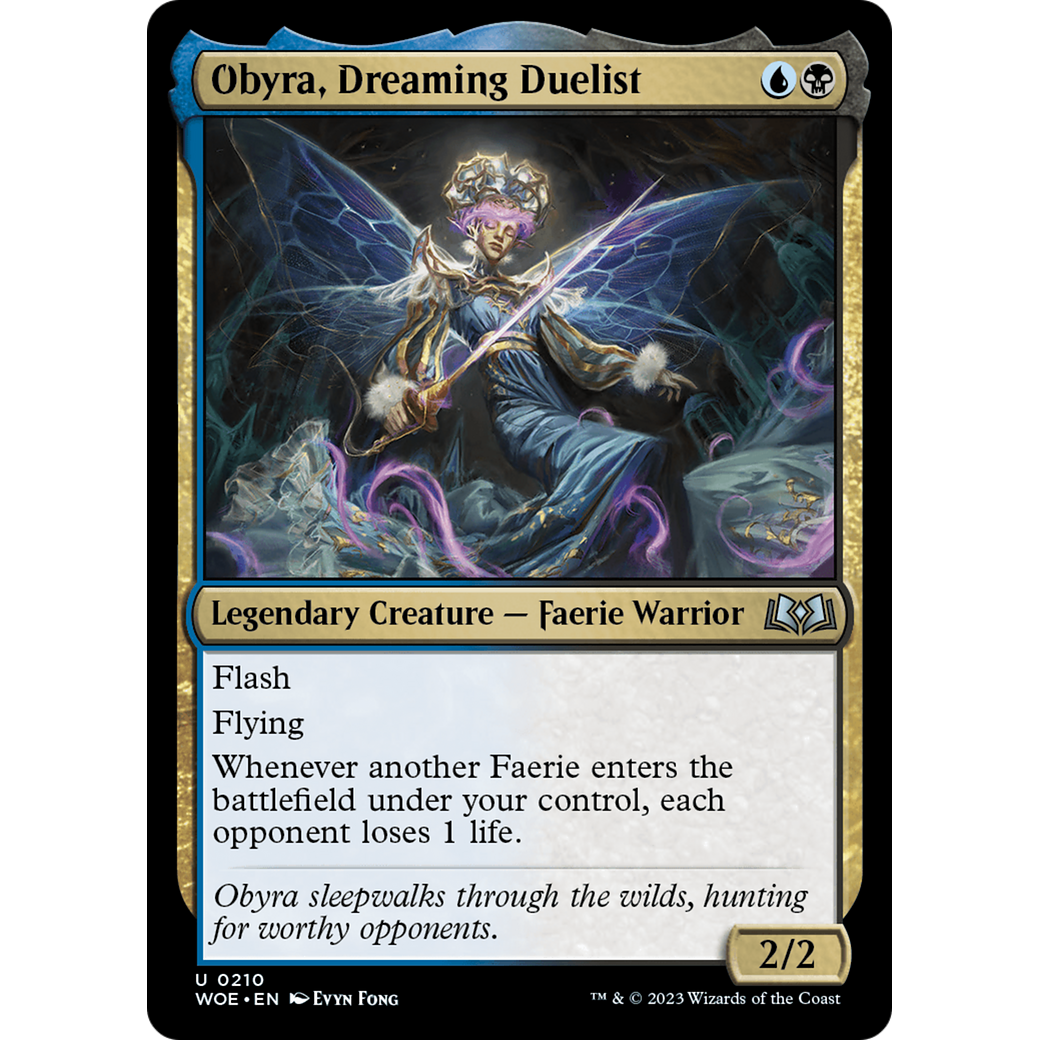 Obyra, Dreaming Duelist (WOE-210) - Wilds of Eldraine