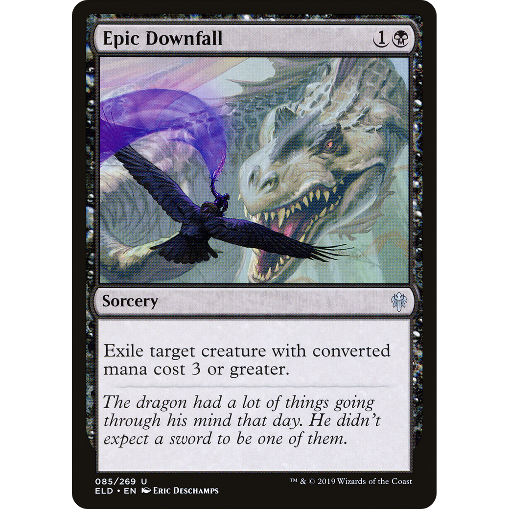 Epic Downfall (ELD-085) - Throne of Eldraine Foil