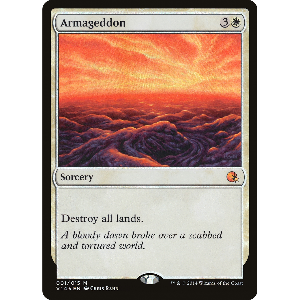 Armageddon (V14-001) - From the Vault: Annihilation Foil