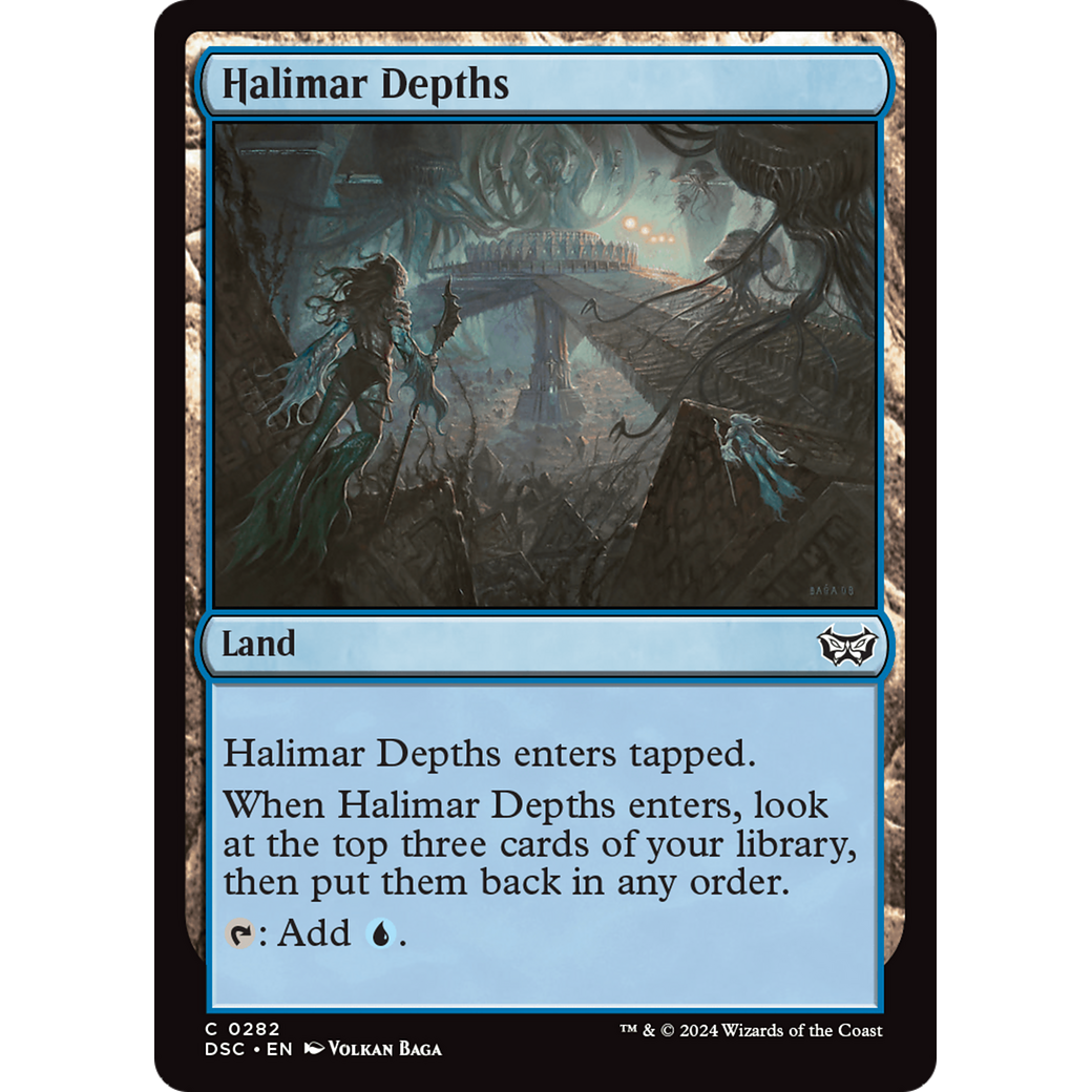 Halimar Depths (DSC-282) - Duskmourn: House of Horror Commander