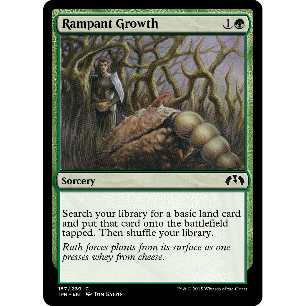 Rampant Growth (TPR-187) - Tempest Remastered Foil