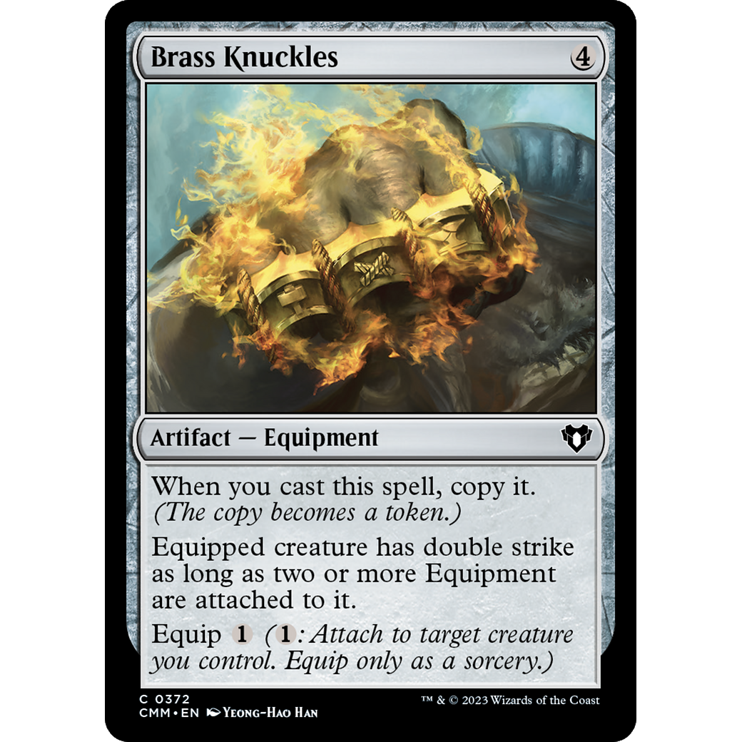 Brass Knuckles (CMM-372) - Commander Masters Foil
