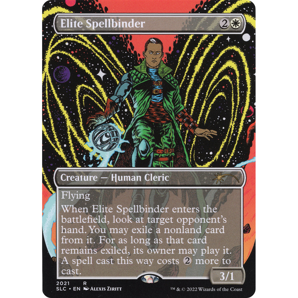 Elite Spellbinder (SLC-2021) - Secret Lair Countdown Kit (Borderless) Foil